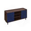 Buffet bleu marine