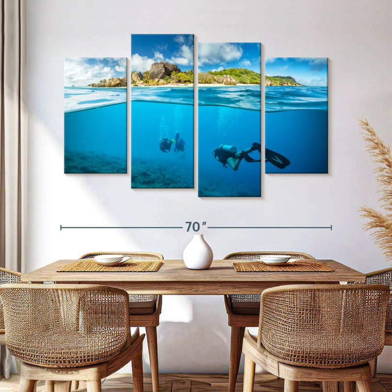 Sireci Diving, 42" H x 68" W