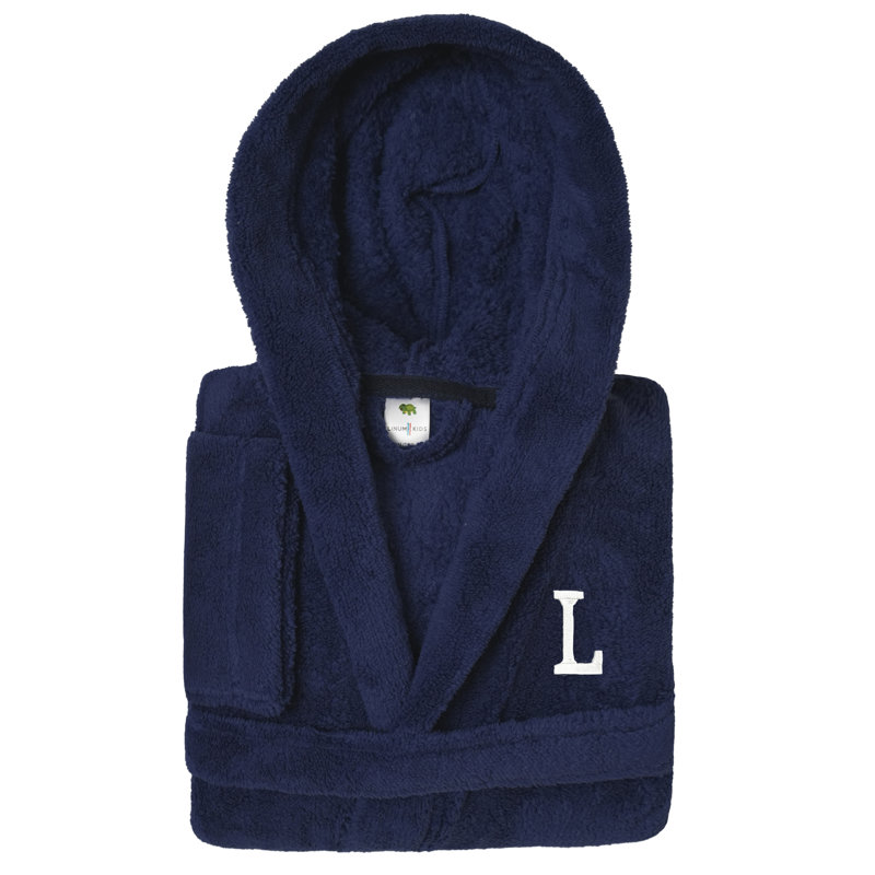 Peignoir à capuche double 100% polyester personnalisé, M, L