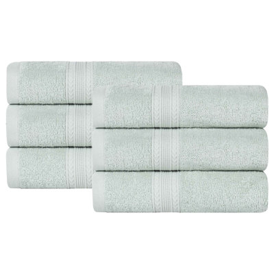 Ensemble de débarbouillettes écologiques à 100% en coton Ringspun Hannu 450 g / m² Hannu