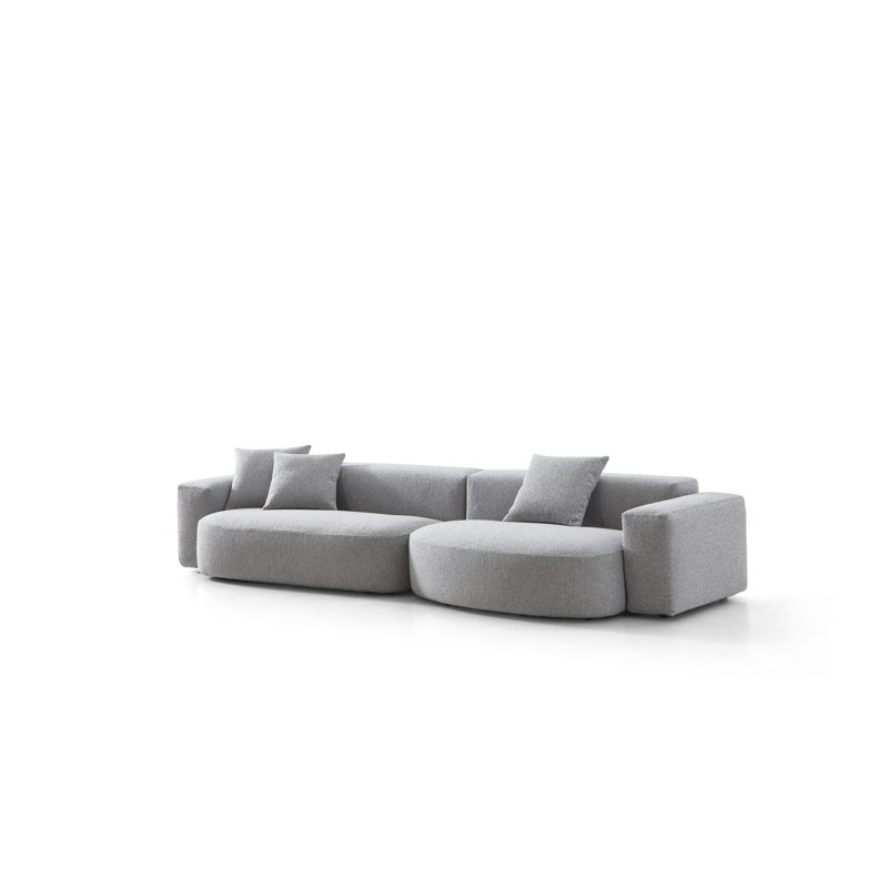 Bleecker Sofa, Gray Fabric