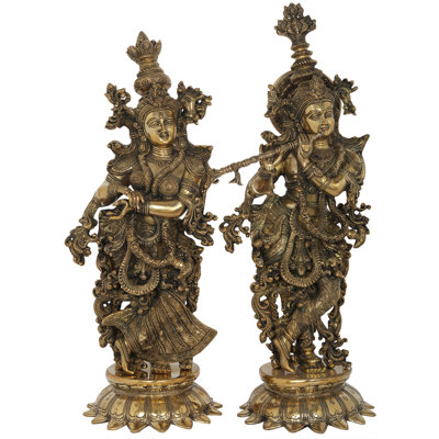 Figurine Tribhanga Radha Krishna