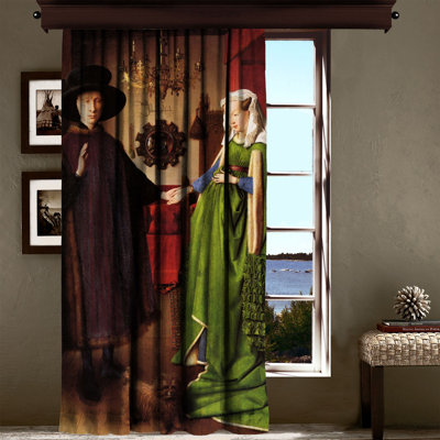 Rideau en polyester Bridwell