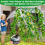 Treillis de jardin pour plantes grimpantes, support de lit surélevé en forme de U pour concombres, melons, raisins, roses et autres vignes-126048714
