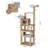 73” Modern Wooden Cat Tree