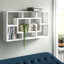 Tiffany Wall Shelf Home Living Room Hanging Rack Floating Shelf Engineered Wood-93815426-31939839