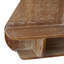 Wood 8 Cubbies Sail Boat Wall Shelf