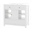 36" Bathroom Vanity With Sink, Multi-Functional Bathroom Cabinet With Doors And Storage Shelves, Featuring Drawers, White-367240464