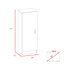 Armoire à porte simple Pantry Miami-506848203