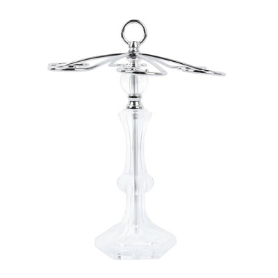 European Style Light Luxury Red Wine Cup Holder - Combining Iron And Acrylic, Creatively Hanging High Footed Cup Storage Rack, Home Decoration Ornament
