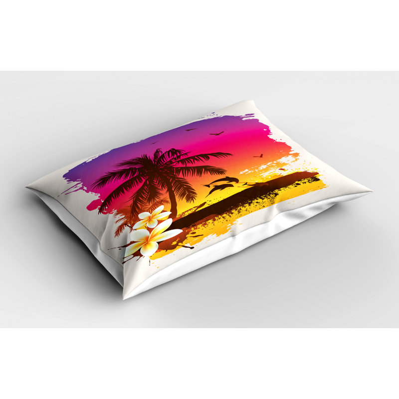 Sun Polyester Sham Set, Twin
