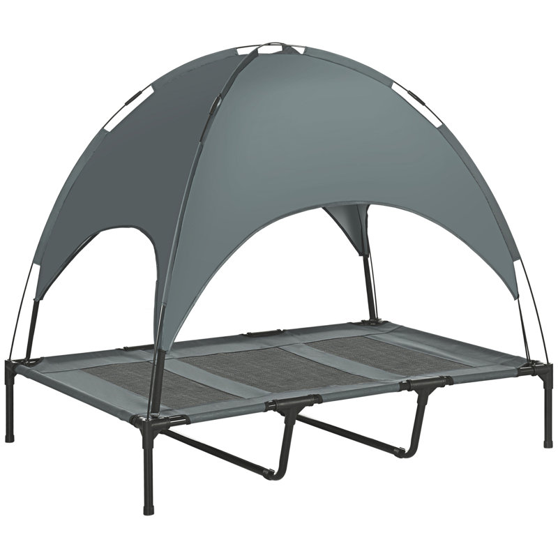 Lit pour chien surélevé Pawhut, Grey, H 42,5 po x l 48 po x P 36,25 po