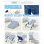 Chaise longue d'extérieur toutes saisons à 5 positions avec 5 positions, facile à installer, avec accoudoirs larges, porte-gobelets rotatifs et roues à roulement lisse pour piscine / bord de piscine / plage / terrasse / patio / arrière-cour, bleu foncé (ensemble de 2)-444776976