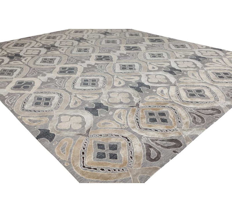 Bali Geometric Area Rug, Rectangle 10' x 14'