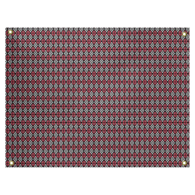 Tapisserie «Avicia Diamonds» par Katelyn Elizabeth, Intérieur, H 54 po x l 63,5 po
