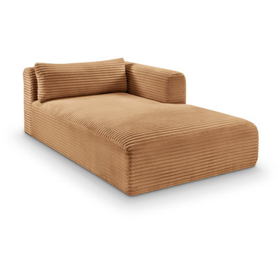 Carmean Corduroy Performance Fabric Chaise