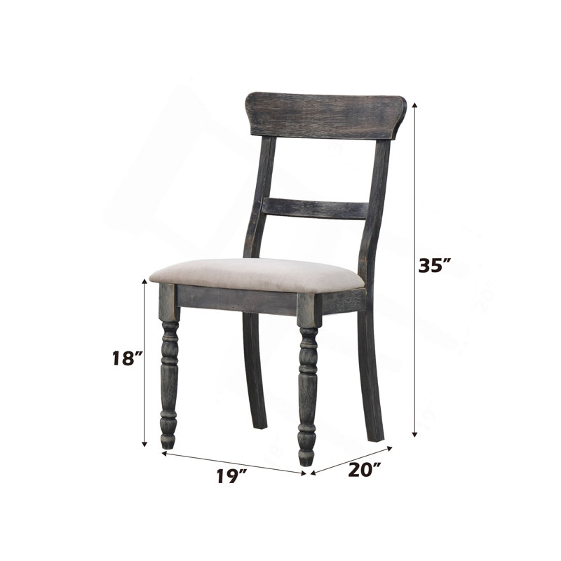 Ensemble de 2 chaises d'appoint Leventis