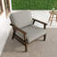Chaises longues d'extérieur en bois de teck massif avec coussins Keegan-79186928-79186445