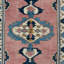 Tapis décoratif turc, tapis à motif de médaillon noué à la main, 100% laine