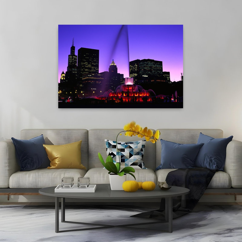Chicago Illinois USA by Alan Klehr - Wrapped Canvas Print, 101.6 cm H x 152.4 cm W