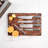 Schmidt Brothers Cutlery Gridiron 14-Piece Knife Block Set