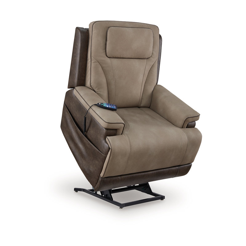 Fauteuil inclinable 4Z-Peaceful Pause, Brun