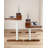 Solid Wood Electric Height-Adjustable Standing Desk