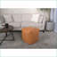 Repose-pieds carré multi-usage 16 po x 16 po x 16 po | Caramel | Similicuir-621958818