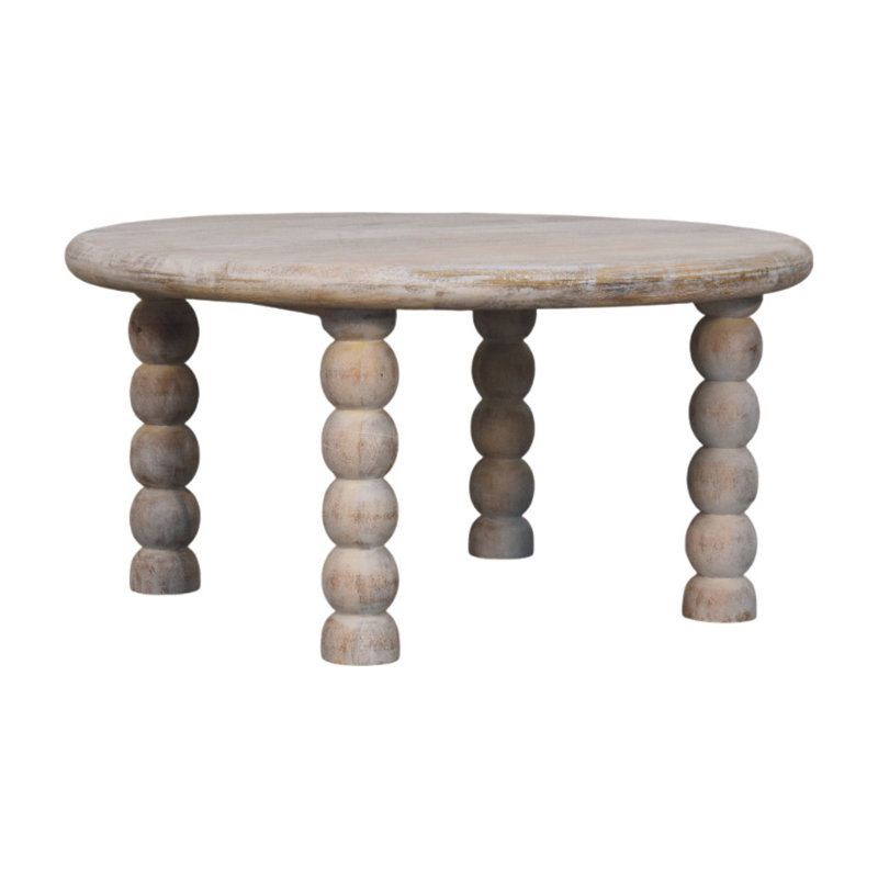 Solid Wood Four Leg Coffee Table