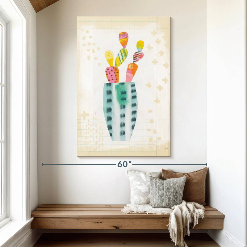 Harnek Collage Cactus I, H 51 po x l 34 po