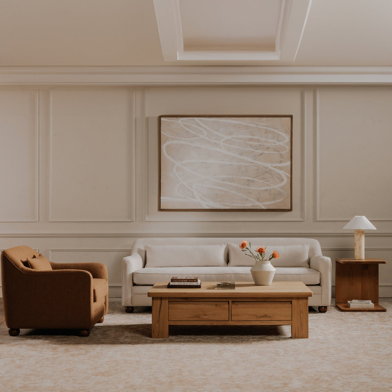 Amira Sofa Rust, Oat Performance Boucle