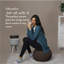 Pouf rond 18 po Bramble-1995269605