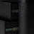 Shevall Nightstand-carved Black Mango