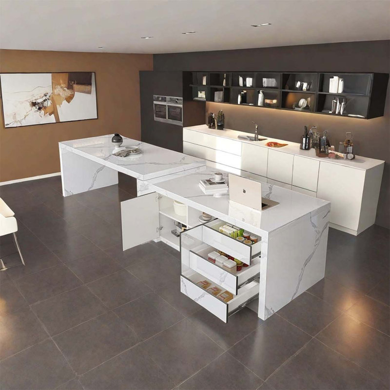 Îlot de cuisine rétractable