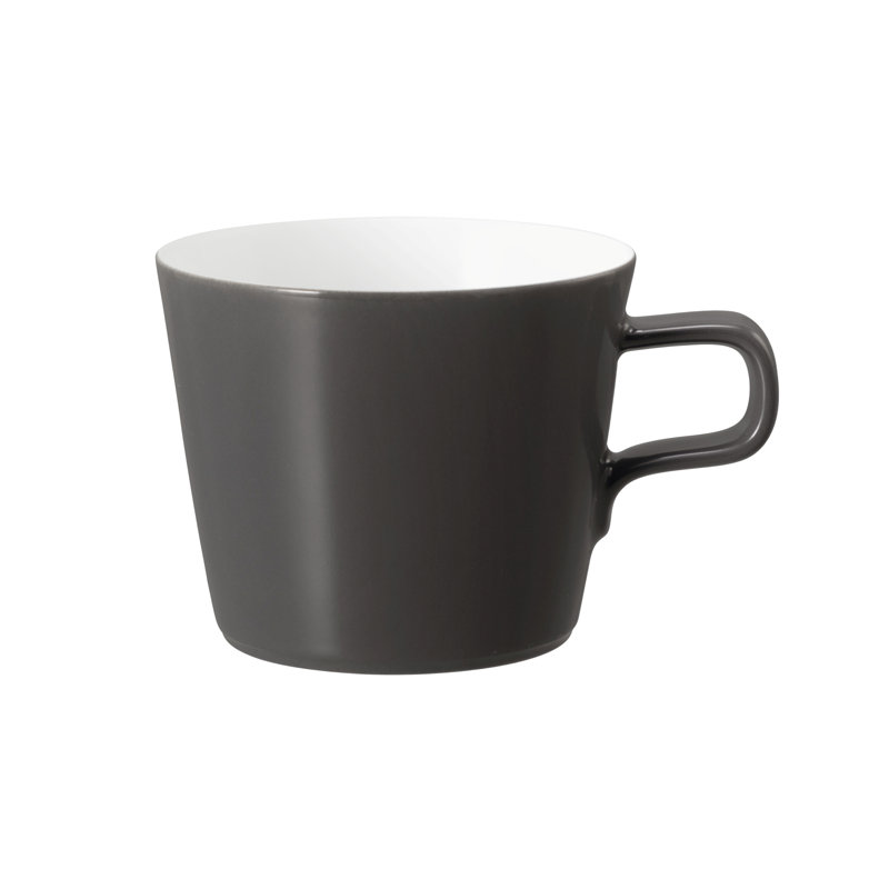 No Limits White Cappuccino Cup, Black
