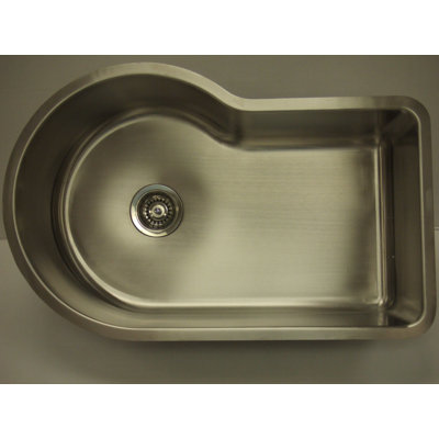 Évier de cuisine encastrable L 32 po x l 10 po