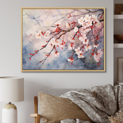 «Flower Whispers Cherry Blossoms» sur toile
