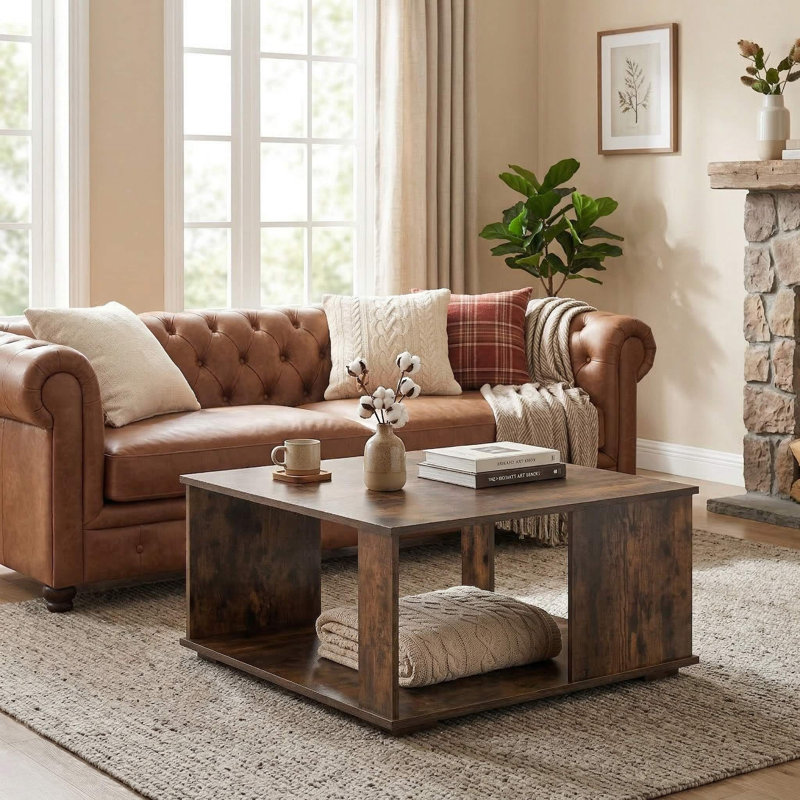 Table basse Sturdy Modern 2 Square Square