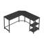 Devault L-Shaped Metal Base Writing Desk-1493614512