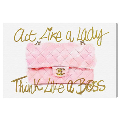 Like a Lady Boss - Impression sur toile