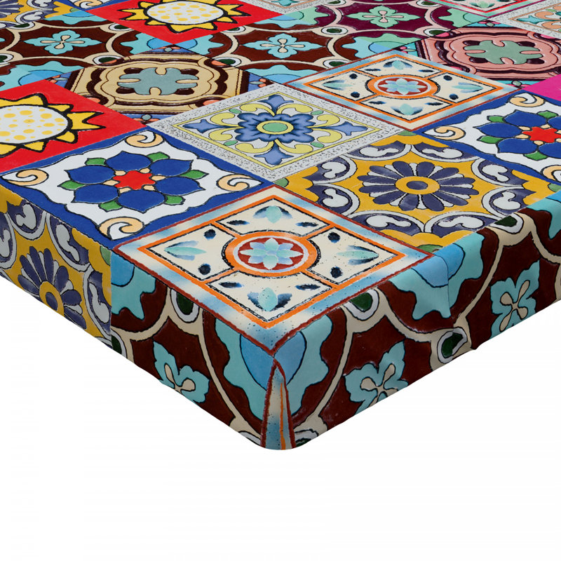 Microfiber Patchwork Fitted Sheet, Full Fitted Sheet