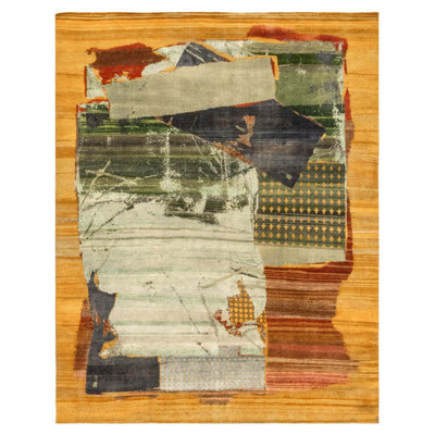 Tapis unique 7 pi 10 po x 9 pi 11 po Silk Treasures