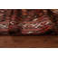 Tapis unique en laine noué à la main de style années 1950 7 pi 3 po x 9 pi 11 po Ruperta