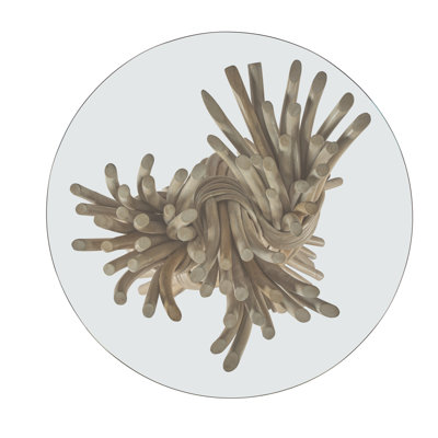 Caribe Glass End Table