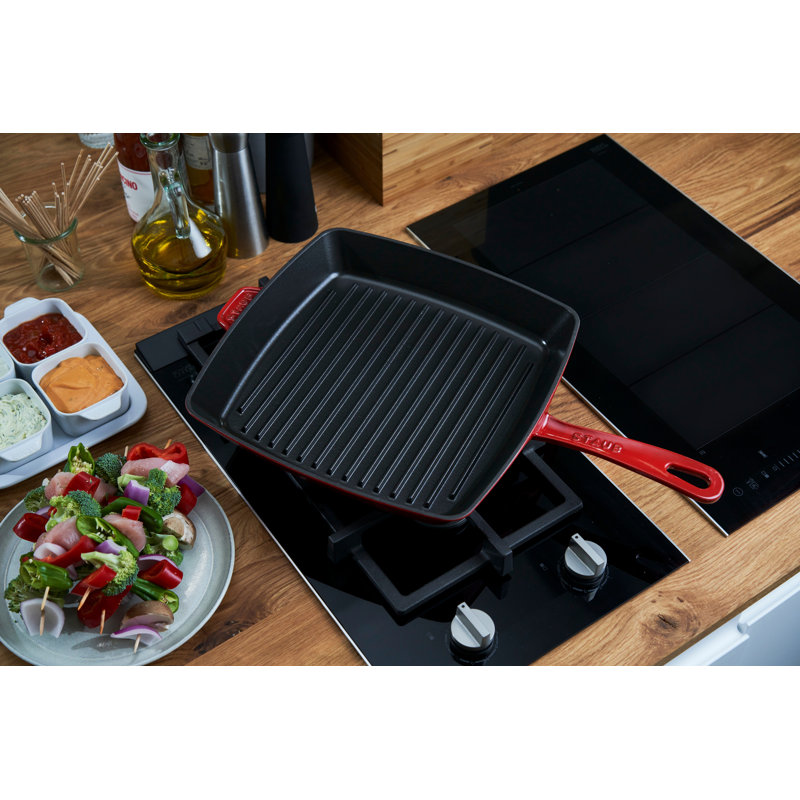 STAUB Grill Pan, 30cm, Cherry