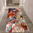 Large Plush Soft Pile Rug with Traditional Floral and Leaf Pattern in Tones for Living Room Bedroom and Office Spaces-1786648962