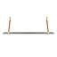 Tablette flottante en bois/métal Reedsburg-1104549693