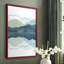 Reproduction encadrée de glaçons II - bois massif-33860880-33860891