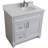 Jema 37 " W Freestanding Standard Free Standing 1 Single Vanity Bathroom Vanity With Quartz Top