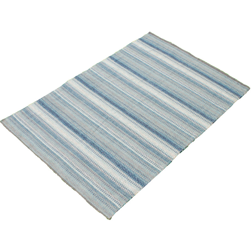 Irving Place Wool Geometric Indoor Rug, Rectangle 5'2" x 7'8"